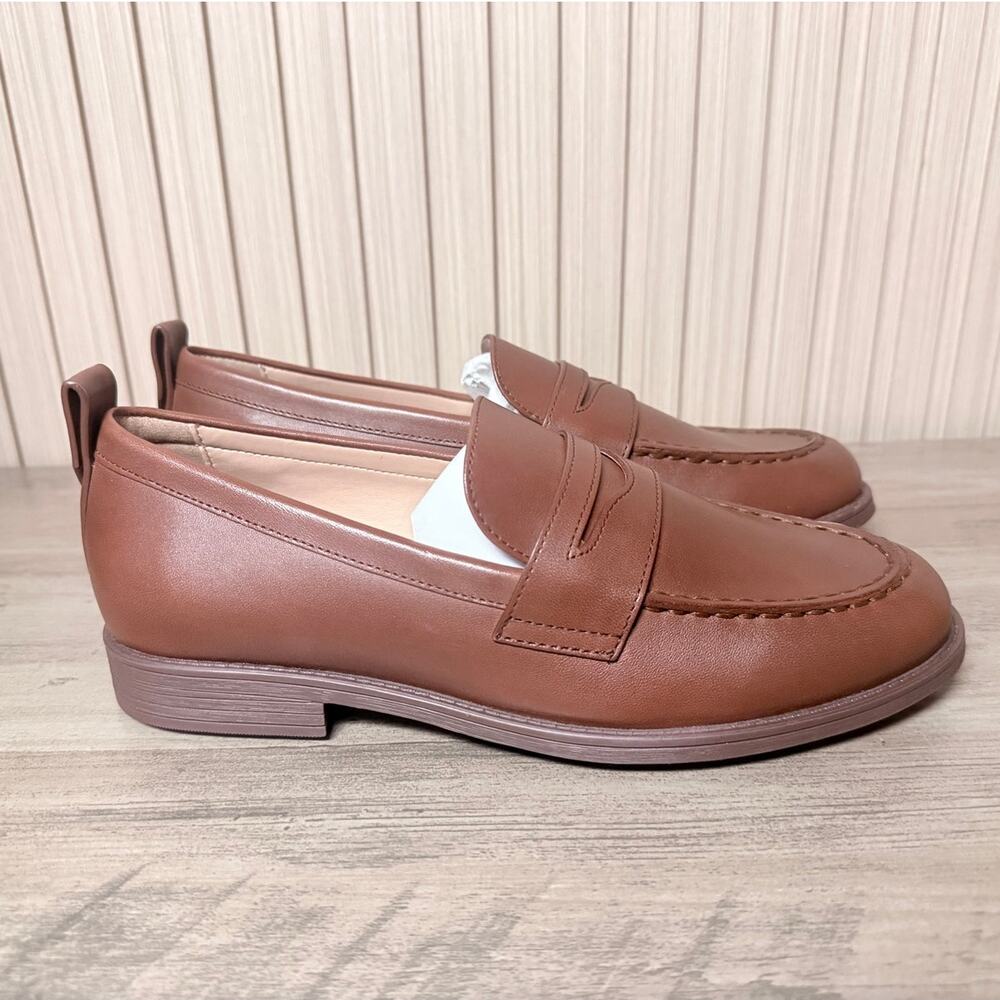 Cole Haan Women's Stassi Soft Leather Penny Loafers 6.5B - Picture 3 of 9